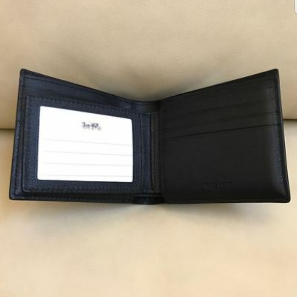 COMPACT ID WALLET IN SPORT CALF LEATHER - Picture 5 of 6